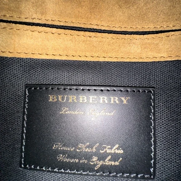 Burberry Macken House Check Derby Leather Crossbody bag - Picture 9 of 13